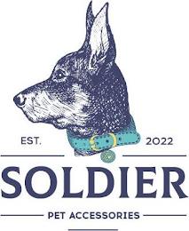 EST. 2022 SOLDIER PET ACCESSORIES trademark