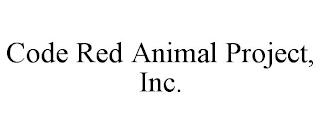 CODE RED ANIMAL PROJECT, INC. trademark