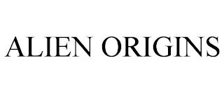 ALIEN ORIGINS trademark