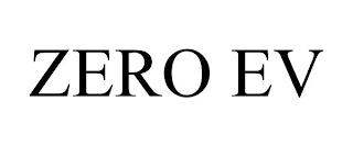 ZERO EV trademark