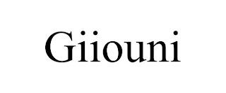 GIIOUNI trademark