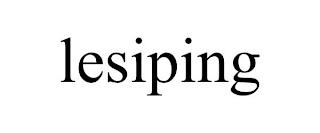 LESIPING trademark