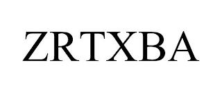 ZRTXBA trademark