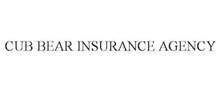 CUB BEAR INSURANCE AGENCY trademark