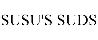 SUSU'S SUDS trademark