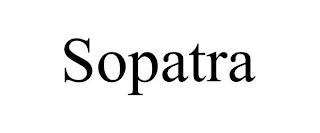 SOPATRA trademark