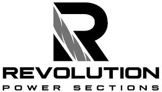 R REVOLUTION POWER SECTIONS trademark