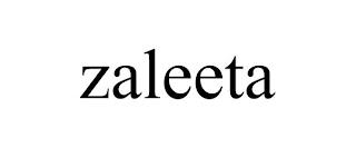 ZALEETA trademark