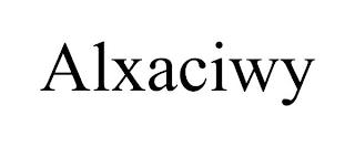 ALXACIWY trademark