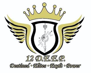 12 D.E.E.P. DESTINED· ELITES· EXALT· POWER trademark