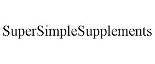 SUPERSIMPLESUPPLEMENTS trademark