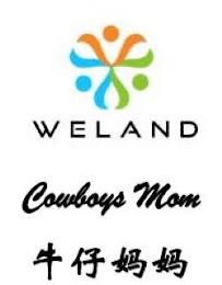 WELAND, COWBOYS MOM trademark