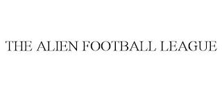 THE ALIEN FOOTBALL LEAGUE trademark