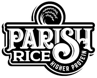 PARISH RICE HIGHER PROTEIN trademark