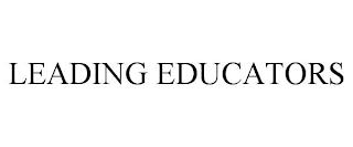 LEADING EDUCATORS trademark