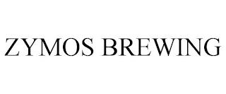 ZYMOS BREWING trademark