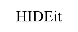 HIDEIT trademark