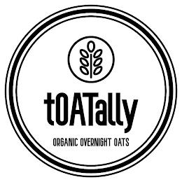 TOATALLY ORGANIC OVERNIGHT OATS trademark