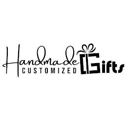 HANDMADE CUSTOMIZED GIFTS trademark