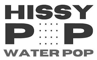 HISSY POP WATER POP trademark