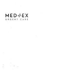 MED EX URGENT CARE trademark