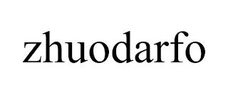 ZHUODARFO trademark