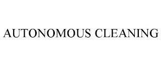 AUTONOMOUS CLEANING trademark