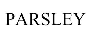 PARSLEY trademark