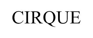 CIRQUE trademark