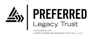 PREFERRED LEGACY TRUST A DIVISION OF CARR, RIGGS & INGRAM CAPITAL, LLCR, RIGGS & INGRAM CAPITAL, LLC trademark