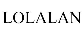 LOLALAN trademark