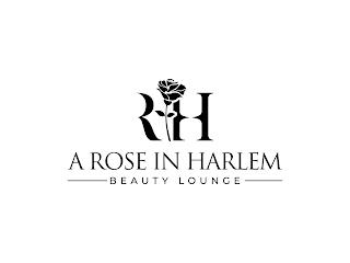 RH A ROSE IN HARLEM BEAUTY LOUNGE trademark