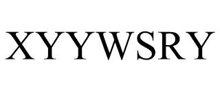 XYYWSRY trademark