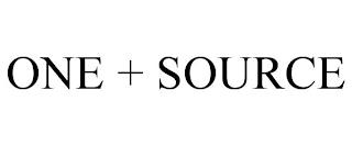 ONE + SOURCE trademark