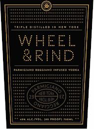 S TRIPLE DISTILLED IN NEW YORK WHEEL & RIND PARMIGIANO REGGIANO INFUSED VODKA NEW YORK NEW YORK PARMIGIANO 23 23 REGGIANO 40% ALC./VOL. (80 PROOF) 750 ML trademark