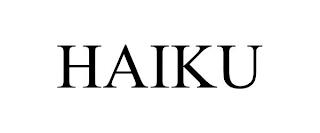 HAIKU trademark