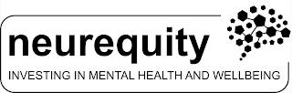 NEUREQUITY INVESTING IN MENTAL HEALTH AND WELLBEING trademark