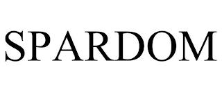 SPARDOM trademark