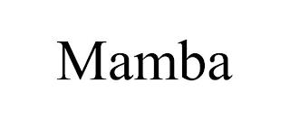 MAMBA trademark