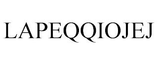 LAPEQQIOJEJ trademark