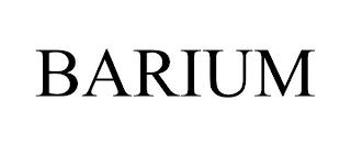 BARIUM trademark