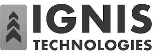 IGNIS TECHNOLOGIES trademark