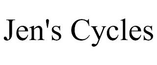 JEN'S CYCLES trademark