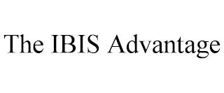 THE IBIS ADVANTAGE trademark