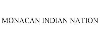 MONACAN INDIAN NATION trademark