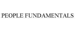 PEOPLE FUNDAMENTALS trademark