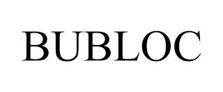 BUBLOC trademark