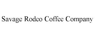 SAVAGE RODEO COFFEE COMPANY trademark