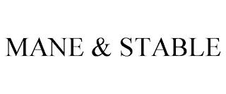 MANE & STABLE trademark