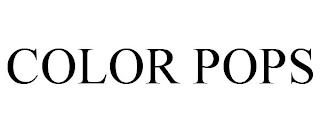 COLOR POPS trademark